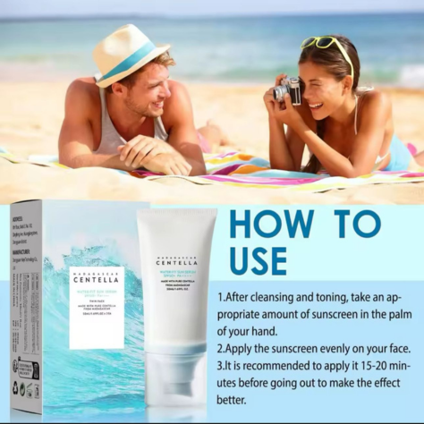 SPF50+ PA++++ | Madagascar Centella Sunscreen | Hydrating & Skin