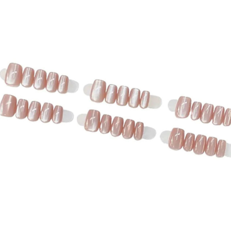 30Pcs | Cat Eye Wear Nails | Stylish & Durable