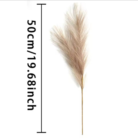 6PCS Artificial Pampas Grass Stems
