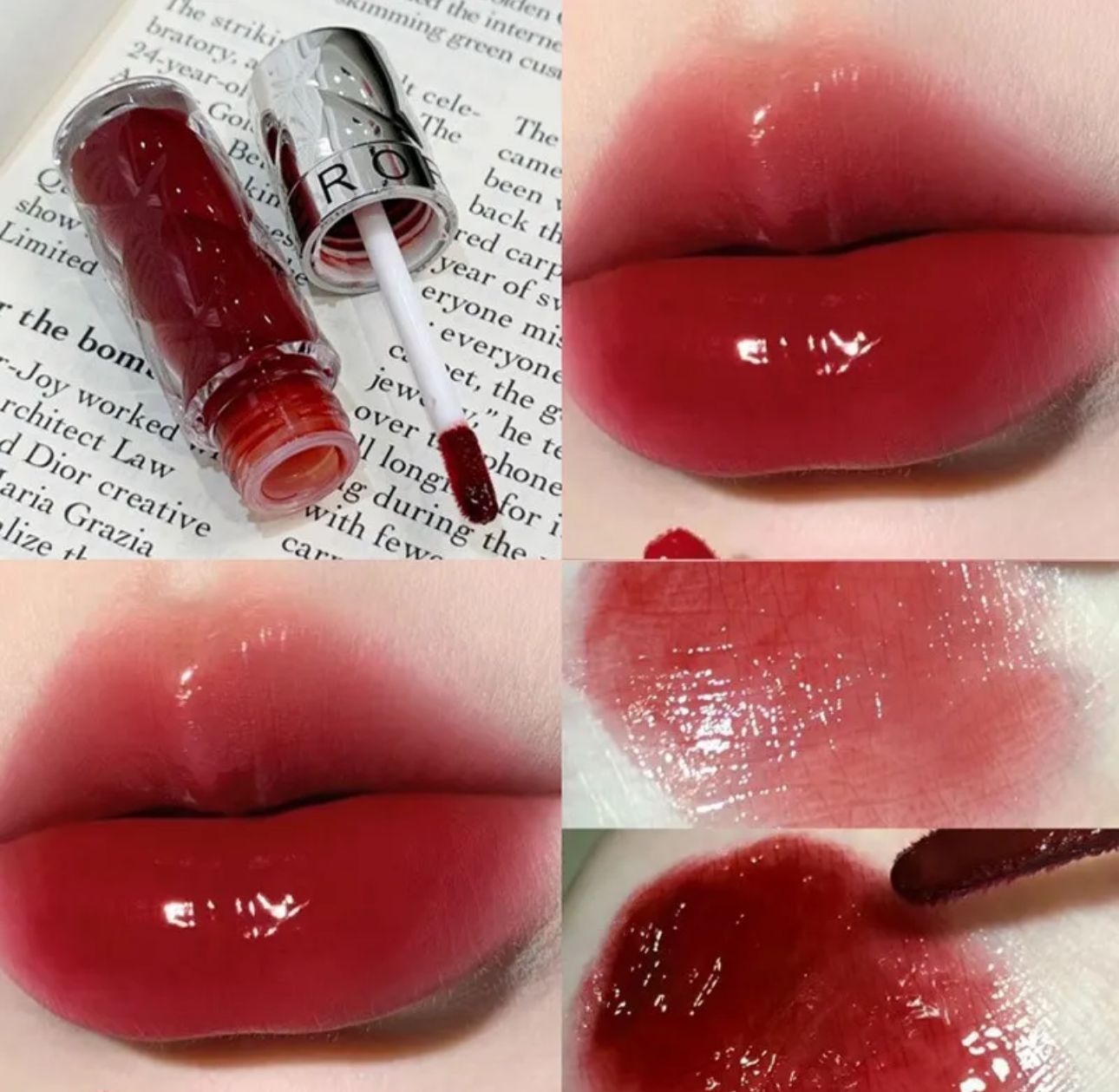 HERORANGE Mirror Gloss & Lip Tint – All-Day Shine