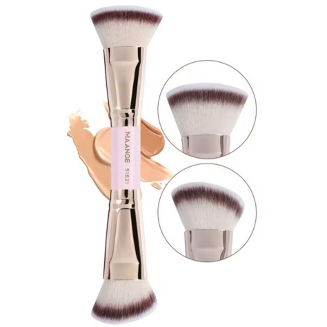 MAANGE 2-Piece Duo-End Foundation Brush Set