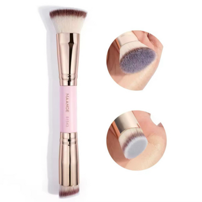 MAANGE 2-Piece Duo-End Foundation Brush Set