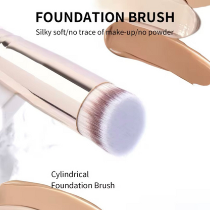 MAANGE 2-Piece Duo-End Foundation Brush Set