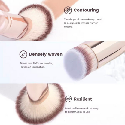 MAANGE 2-Piece Duo-End Foundation Brush Set