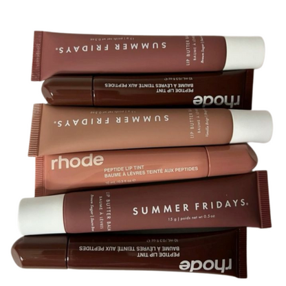 Hydration Duo – Rhode Peptide Lip Tint + Summer Fridays Lip Butter Balm