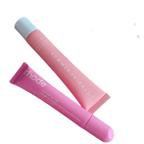 Hydration Duo – Rhode Peptide Lip Tint + Summer Fridays Lip Butter Balm