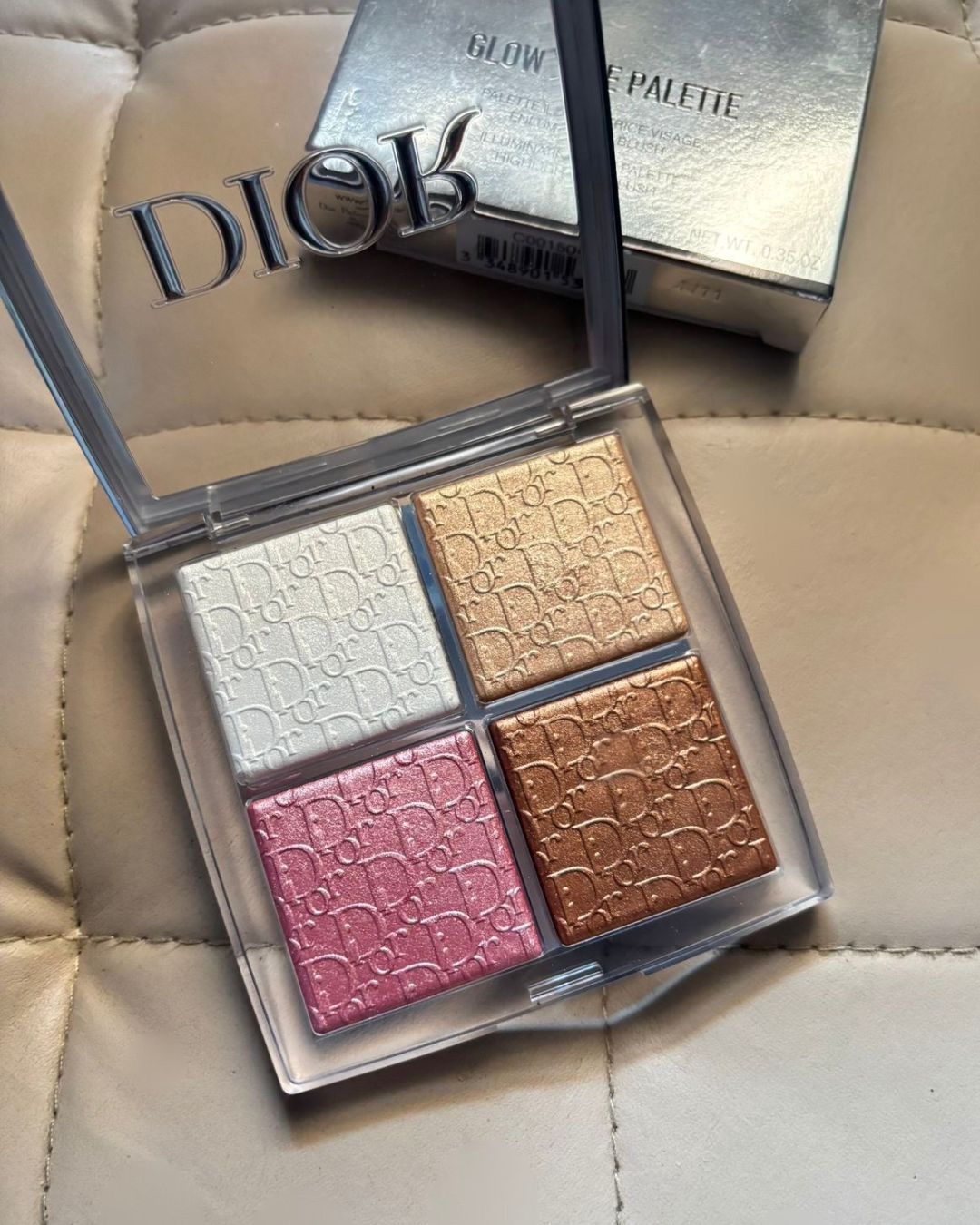 Dior Backstage 4-in-1 Glow Face Highlighter Palette