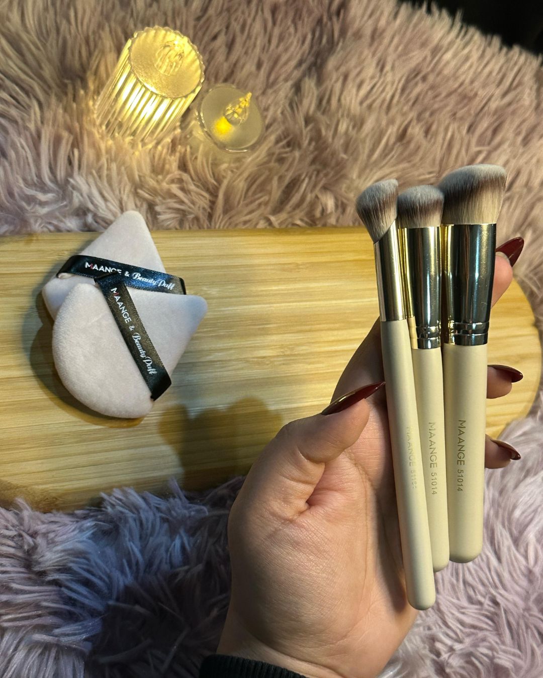 MAANGE 5-Piece Makeup Tool Kit