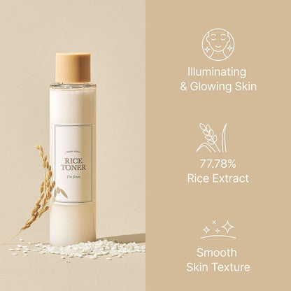 Rice Face Toner | Moisturizing & Brightening | 150ml